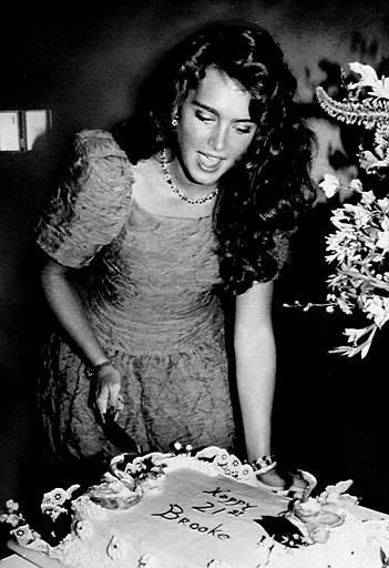 Brooke Shields 21st Birthday 1986